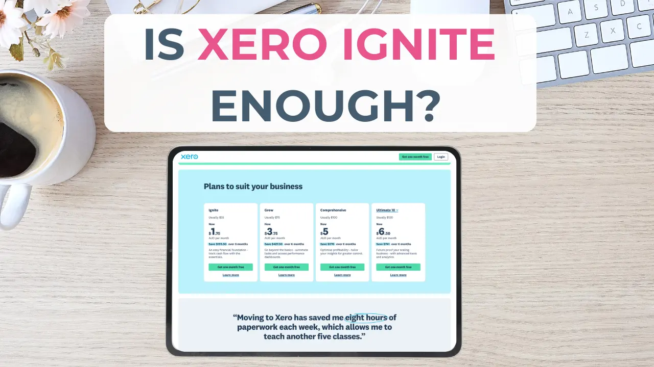 Xero Ignite Plan