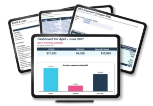 Australian Small Business Bookkeeping Spreadsheet